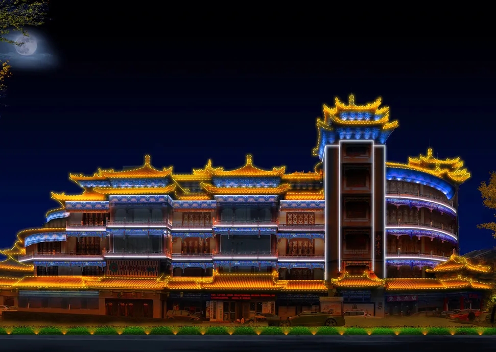 成都照明亮化麻豆午夜福利视频製作安裝